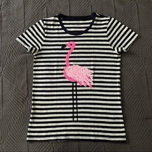 J Crew Factory Flamingo Collector Tee - XS